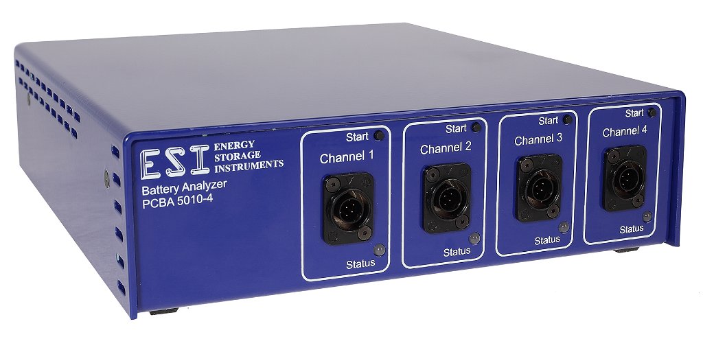 Blue Battery Analyzer Cycler Tester